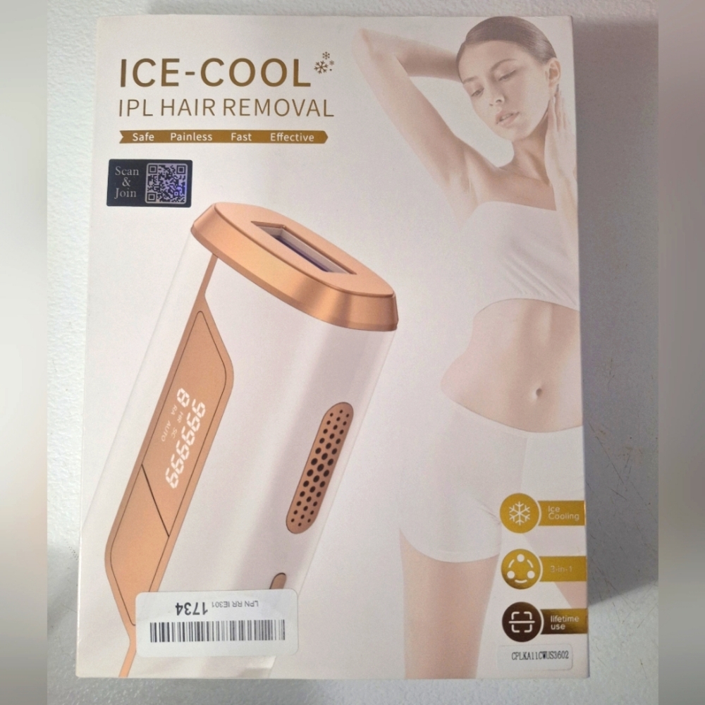 ICE-Cool IPL Hair Removal -KA 11- New In Box